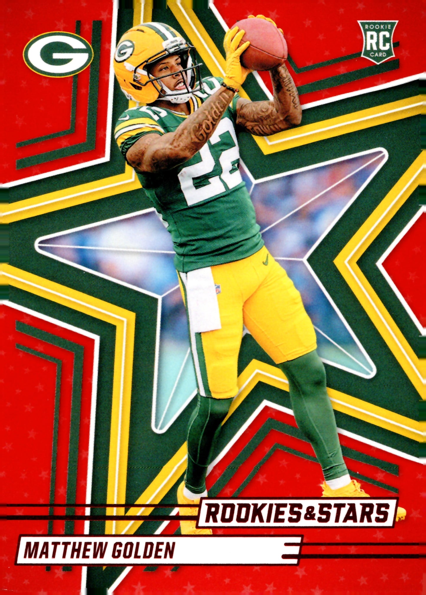 2025 Panini Rookies & Stars #158 Matthew Golden Red