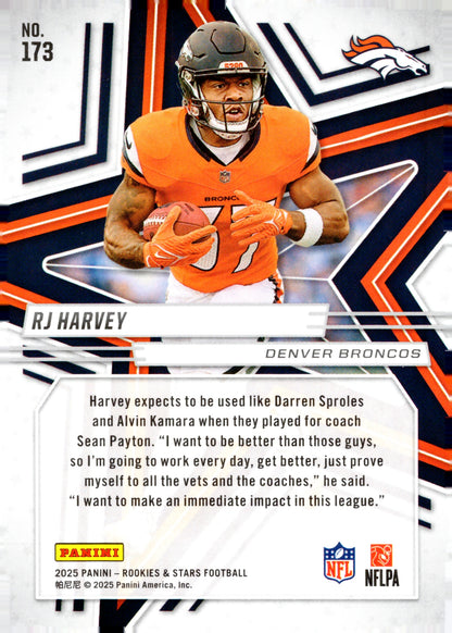 2025 Panini Rookies & Stars #173 RJ Harvey