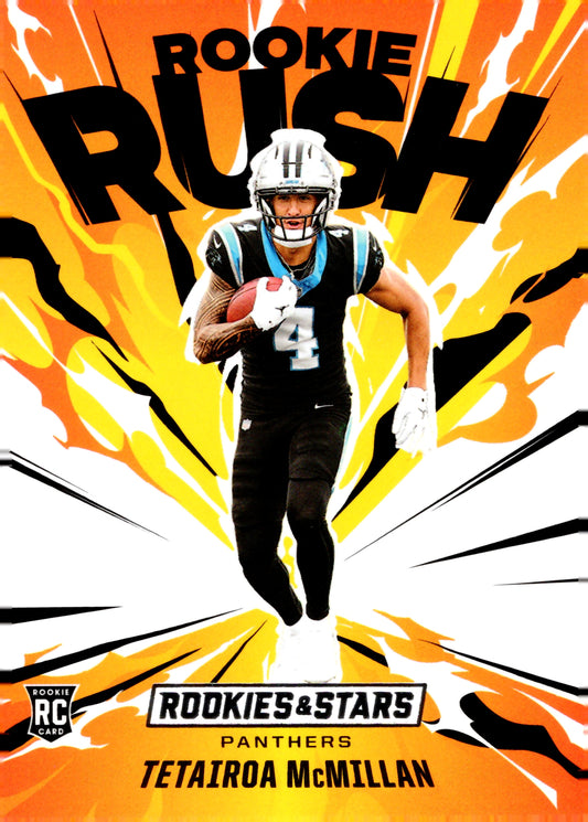 2025 Panini Rookies & Stars #9 Tetairoa McMillan Rookie Rush
