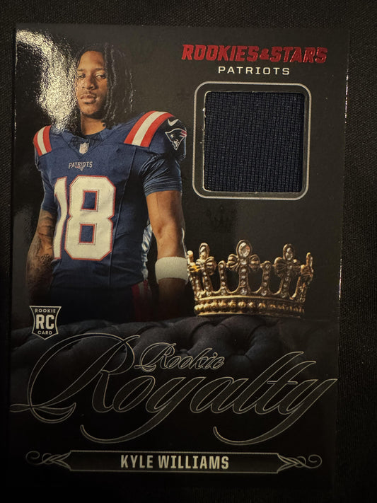 2025 Panini Rookies & Stars #RR-KWS Kyle Williams Rookie Royalty