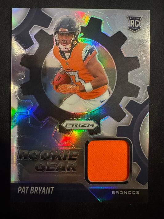 2025 Panini Prizm #RGR-PBT Pat Bryant Rookie Gear