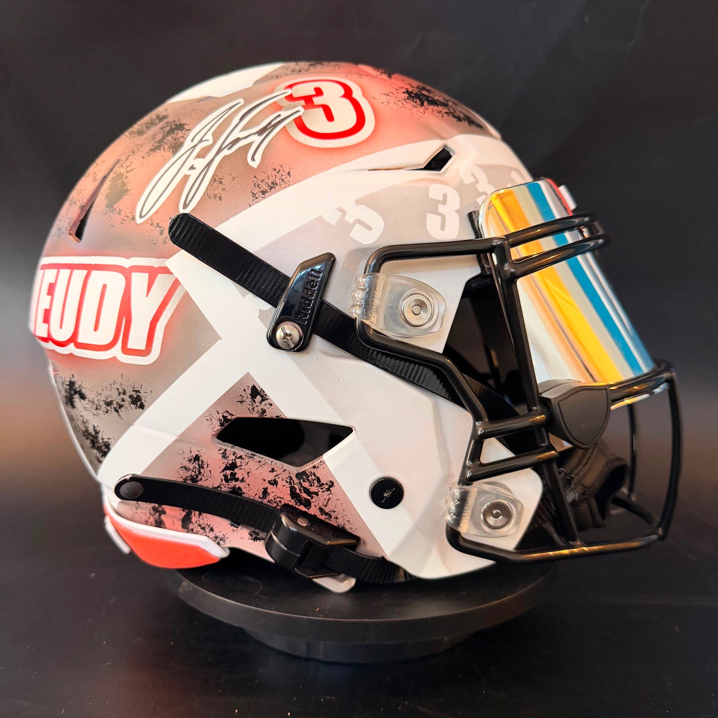Jerry Jeudy Football Helmet