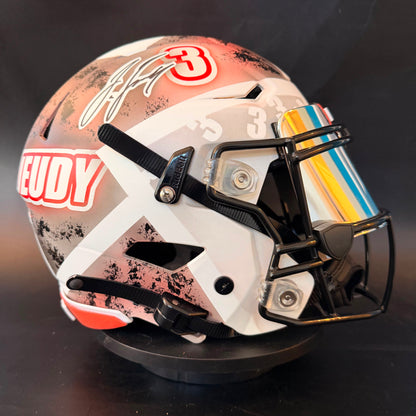 Jerry Jeudy Football Helmet