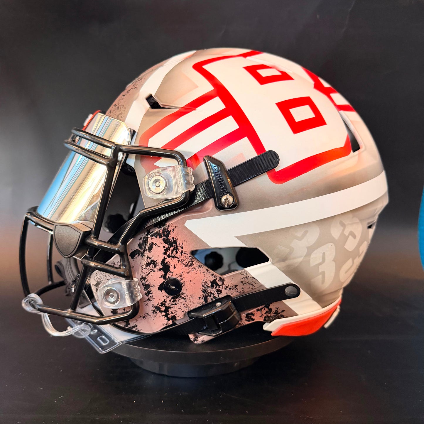 Jerry Jeudy Football Helmet
