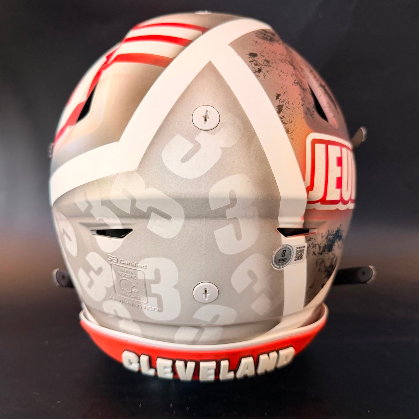Jerry Jeudy Football Helmet
