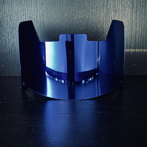 Chrome Football Helmet Visor