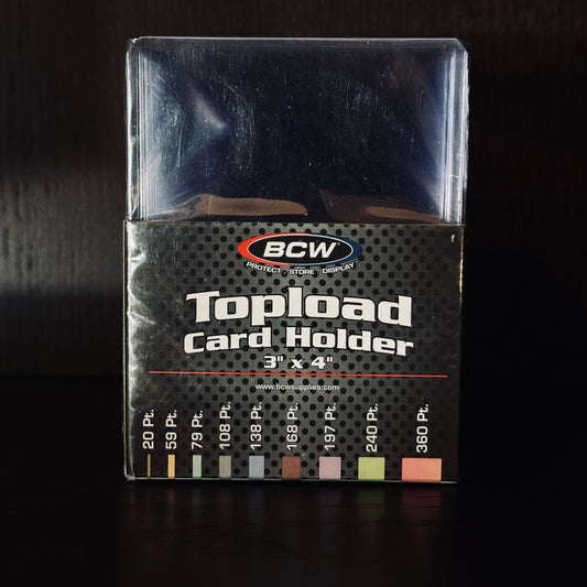 Trading Card Toploaders Protective Sleeves